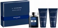 Rochas Coffret L'Homme Rochas : Eau de toilette 100 ml + Baume Après-Rasage + Gel Douche pas chers