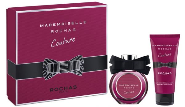 Coffret Mademoiselle Rochas Couture : Eau de parfum 50 ml + Lait Corps Parfumé