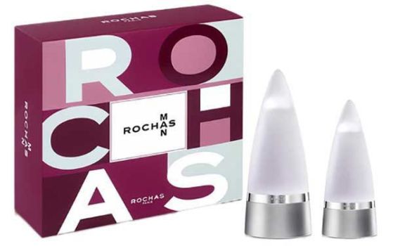 Coffret Rochas Man 2023 : Eau de toilette 100 ml + Eau de toilette 50 ml