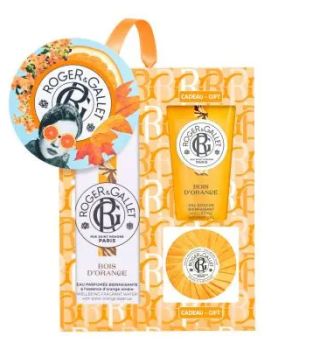 Coffret Bois D'Orange Noël 2023 : Eau fraîche 100 ml + Gel douche 50 ml + Savon 50 g