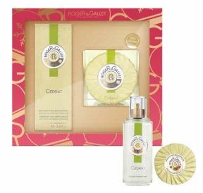 Coffret Cédrat Noël 2023 : Eau parfumée 100 ml + Savon parfumé 100 g