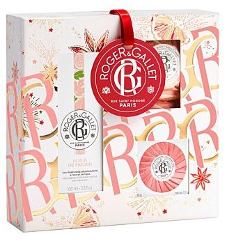 Coffret Fleur de Figuier Noël 2023 : Eau fraîche 100 ml + Savon 50 g + 3 Galets de bain 25 g