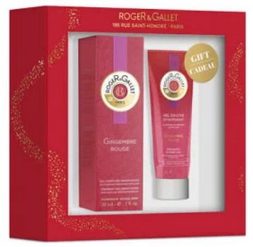 Coffret Gingembre Rouge : Eau de toilette 100 ml + Gel Douche