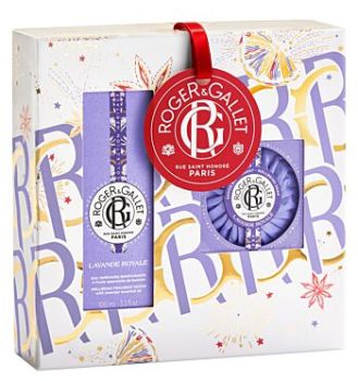 Coffret Lavande Royale Noël 2023 : Eau fraîche 100 ml + Savon 100 g