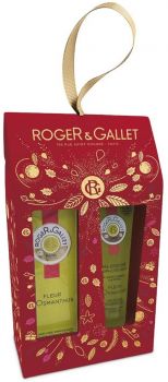 Coffret Noël Fleur d'Osmanthus : Eau de toilette 30 ml + Gel Douche