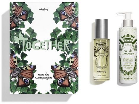 Coffret Noël "Together" Eau de Campagne : Eau de Toilette 100 ml + Gel Douche