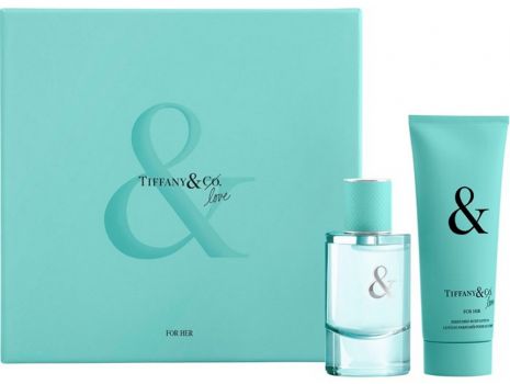 Coffret Tiffany & Love For Her : Eau de Parfum 50 ml + Lotion Corps