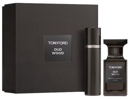 Coffret Oud Wood Noël 2023 : Eau de parfum 50 ml + Format voyage 10 ml