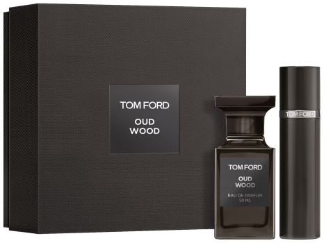 Coffret Oud Wood Noël 2024 : Eau de parfum 50 ml + Format voyage 10 ml