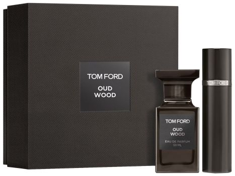 Coffret Oud Wood Noël 2025 : Eau de parfum 50 ml + Format voyage 10 ml