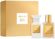 Coffret Soleil Blanc Noël 2024 : Eau de parfum 50 ml + Huile corps 45 ml pas chère