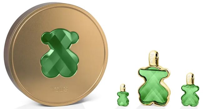 Coffret LoveMe The Emerald Elixir Noël 2024 : Eau de parfum 90 ml + Format 15 ml + Miniature 4,5 ml