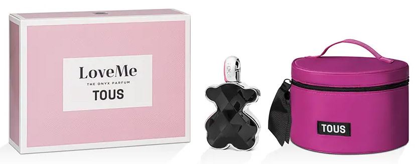 Coffret LoveMe The Onyx 2024 : Eau de parfum 90 ml + Trousse de toilette