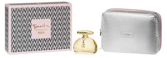Coffret Touch The Original Gold Noël 2023 : Eau de toilette 90 ml + Trousse