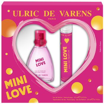 Coffret Mini Love : Eau de parfum 25 ml + Format voyage 20 ml