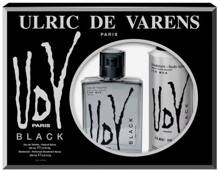 Coffret Udv Black : Eau de toilette 100 ml + Déodorant 200 ml