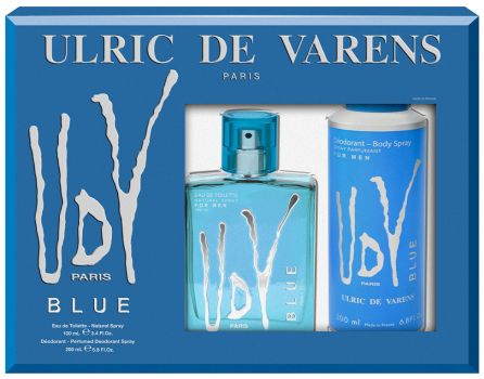 Coffret Udv Blue : Eau de toilette 100 ml + Déodorant 200 ml