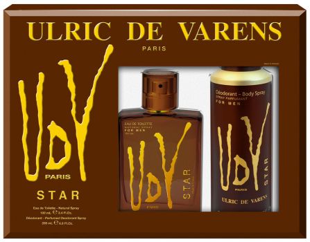 Coffret Udv Star : Eau de toilette 100 ml + Déodorant 200 ml