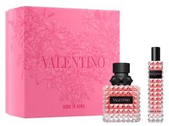 Coffret Donna Born In Roma : Eau de parfum 50 ml + Eau de parfum 15 ml