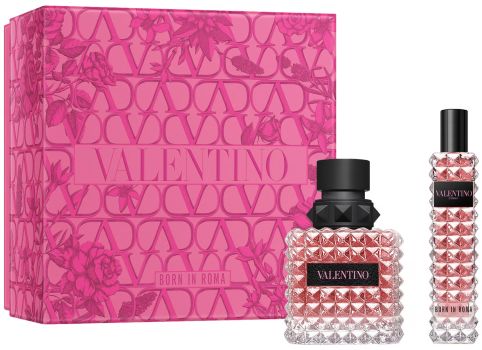 Coffret Donna Born In Roma Fête des Mères 2025 : Eau de parfum 50 ml + Format voyage 15 ml