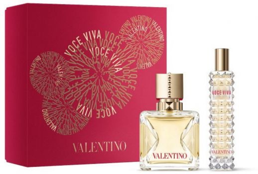 Coffret Noël Voce Viva : Eau de parfum 50 ml + Flacon format voyage