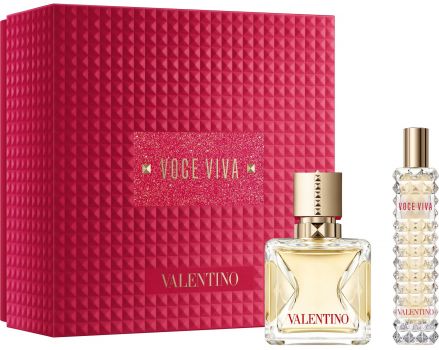 Coffret Voce Viva : Eau de parfum 50 ml + Flacon format voyage