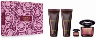 Coffret Crystal Noir Fête des Mères 2024 : Eau de parfum 90 ml + Miniature 5 ml + Gel douche 100 ml + Lait corps 100 ml pas chère