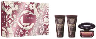 Coffret Crystal Noir Noël 2025 : Eau de parfum 50 ml + Gel douche 50 ml + Lait corps 50 ml pas chère