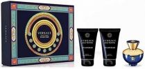 Versace Coffret Dylan Blue : Eau de Parfum 50 ml + Gel Douche + Lait Corps pas chers