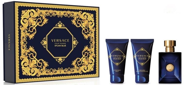 Coffret Dylan Blue : Eau de toilette 50 ml + Gel Douche + Baume Après-Rasage