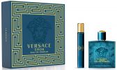 Versace Coffret EROS : Eau de Parfum 100 ml + Vaporisateur de Voyage pas chers