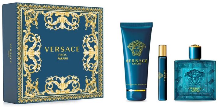 Coffret Eros Fête des Pères 2023 : Eau de parfum 100 ml + Format voyage 10 ml + Gel douche 150 ml