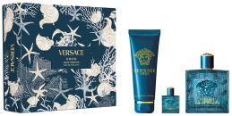 Coffret Eros Fête des Pères 2025 : Eau de toilette 100 ml + Miniature 5 ml + Gel douche 150 ml pas chère