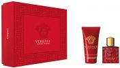 Versace Coffret Eros Flame : Eau de Parfum 30ml + Gel Douche pas chers