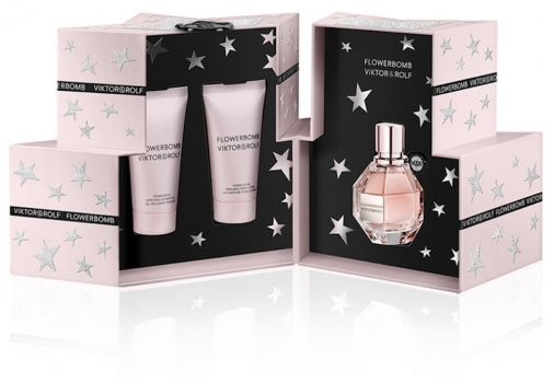 Coffret Flowerbomb : Eau de Parfum 50 ml + Crème Corps + Gel Douche