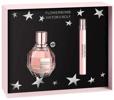 Coffret Flowerbomb : Eau de parfum 50 ml + Miniature