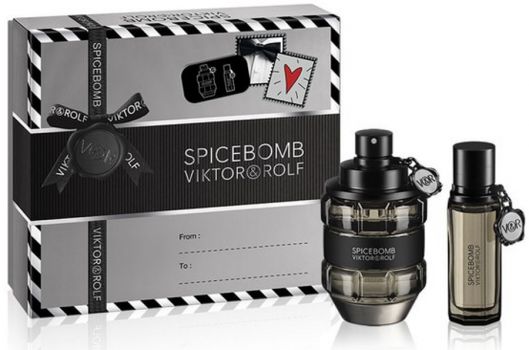 Coffret Spicebomb : Eau de Toilette 90 + Vaporisateur Voyage 