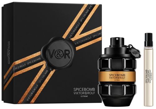 Coffret Spicebomb Extreme Noël 2024 : Eau de parfum 90 ml + Format voyage 10 ml