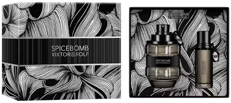 Coffret Spicebomb Fête des Pères 2024 : Eau de toilette 90 ml + Format voyage 20 ml