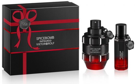 Coffret Spicebomb Infrared : Eau de toilette 90 ml + Vaporisateur Voyage