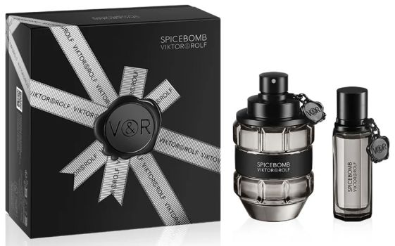 Coffret Spicebomb Noël 2023 : Eau de toilette 90 ml + Eau de toilette 20 ml