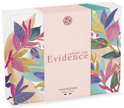 Coffret Noël Comme une Evidence : Eau de parfum 50 ml + Vaporisateur Voyage + Crème Mains