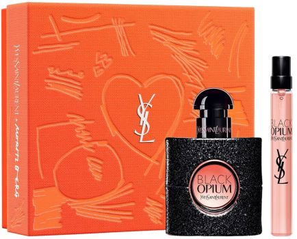 Coffret Black Opium Fête des Mères 2024 : Eau de parfum 30 ml + Format voyage 10 ml