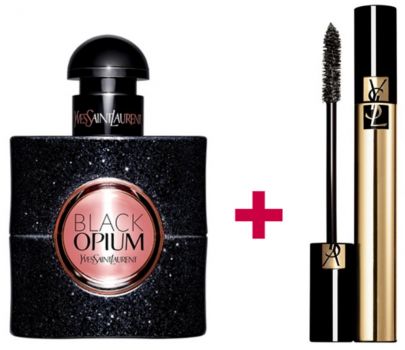 Coffret Black Opium : Eau de parfum 50 ml + Miniature Mascara