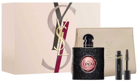 Coffret Black Opium Fête des Mères 2025 : Eau de parfum 50 ml + Mascara + Pochette