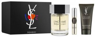 Coffret L'Homme : Eau de Toilette 100 ml + Vaporisateur Voyage + Baume Après-Rasage pas chère