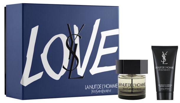 Coffret La Nuit de L'Homme : Eau de toilette 60 ml + Gel Douche