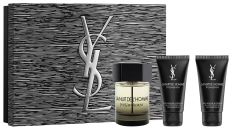 Coffret La Nuit de L'Homme Noël 2025 : Eau de toilette 100 ml + 2x Gel douche 50 ml pas chère