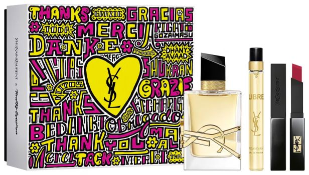 Coffret Libre Fête des Mères 2023 : Eau de parfum 50 ml + Format voyage 10 ml + Rouge à lèvres