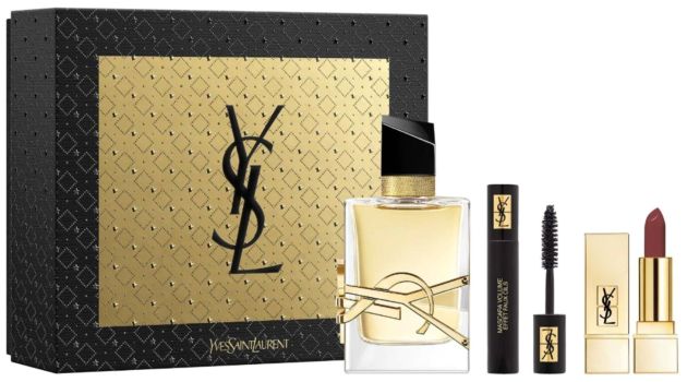 Coffret Libre Noël 2022 : Eau de parfum 50 ml + Mascara + Rouge à lèvres